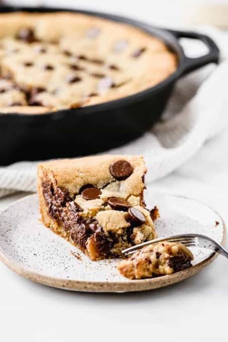 Nutella Cookie Pie